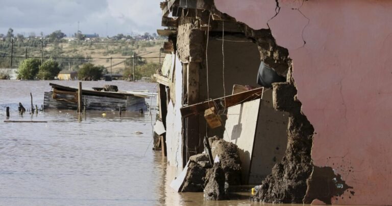 Nearly 50 people killed in South Africa floods.
