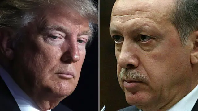 Wadahadalo ay wadeen Trump iyo Erdogan oo Fashilmay.