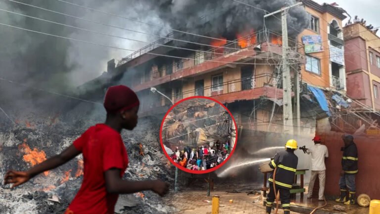 {DAAWO MUUQAALKA}  Dab lagu waayay hanti badan oo ka kacay Suuqa ugu weyn Gaarisa.