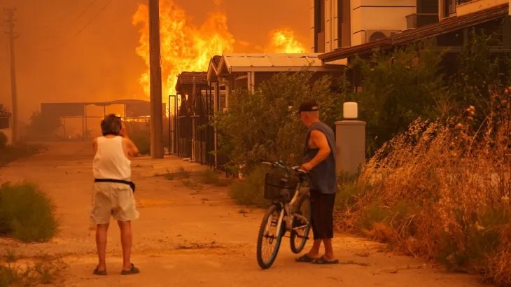 Dab Qasaara Dhaliyay oo ka Kacay Magaalo Kutaalo Turkiga