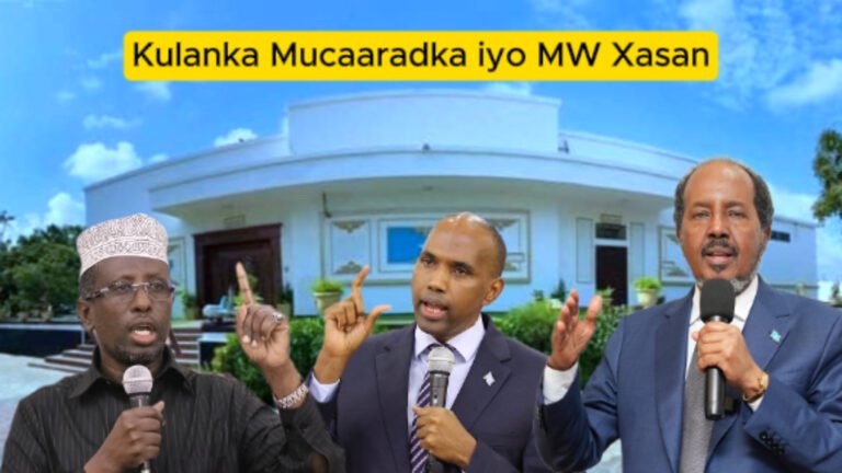 {DAAWO MUUQAALKA}  Shir u dhaxeeya MW Xasan sheekh iyo Mucaaradka oo goordhow ka furmaya Muqdisho.