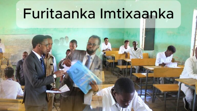 {DAAWO MUUQAALKA} Wasiirka Waxbarashada Hirshabeelle oo Baladweyne ka daah furay imtixaanka Dugsiga Sare