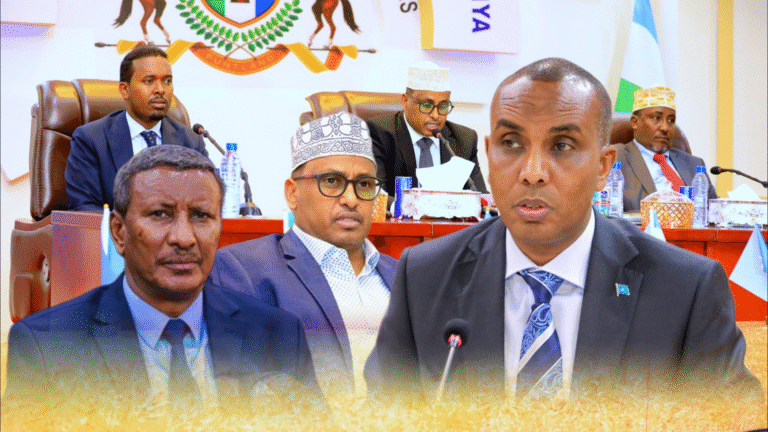 Maxeey ka dhaheen Baarlamaanka Puntland Aflagaadadii uu u geystay RW Xamse Wasiir Caydiid?