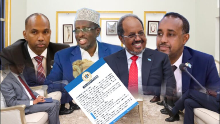 {DAAWO MUUQAALKA}  War murtiyeed laga soo saaray shirkii Mucaaradka iyo madaxda Dowladda