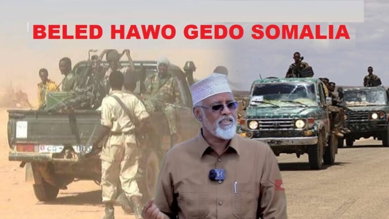 Government, Jubbaland forces clash in heavy fighting in Balad Hawo.