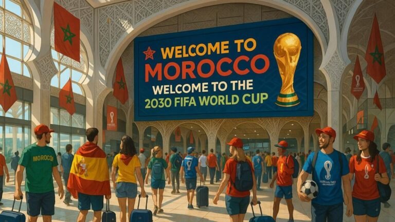 Morocco to Spend $4.2 Billion on Airport Expansion for 2030 World Cup.