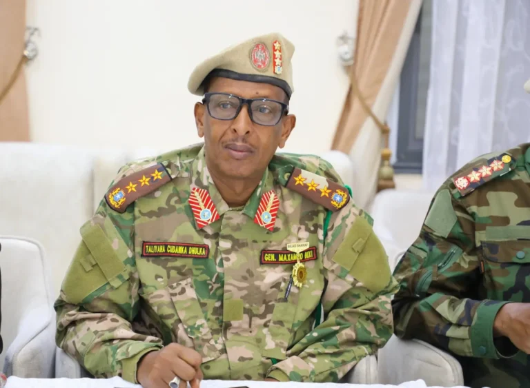 Jenaraal Biixi War Kasoo Saaray Dagaalkii Moqokori.