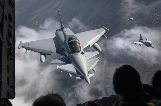 Turkey and Britain sign preliminary deal for Eurofighter Typhoon jets.