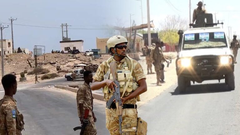 {DAAWO MUUQAALKA} Xal laga Gaaray Ciidamo Xertay wadada Gasha Garoonka Diyaaradaha Magaalada Boosaaso.