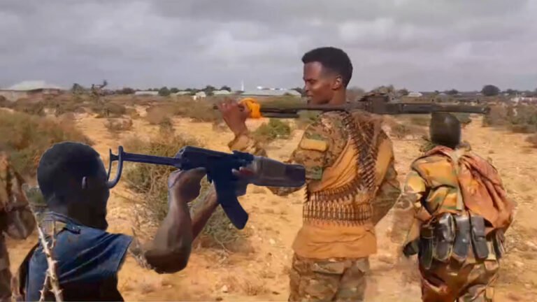 Faah Faahin Dagaal Xoogan oo ka socda Duleedka degmada Maxaas.