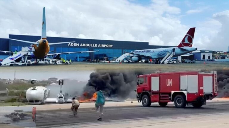 Soomaaliya Oo War Kasoo Saaray Shilkii diyaaradeed ee ka dhacay Muqdisho”