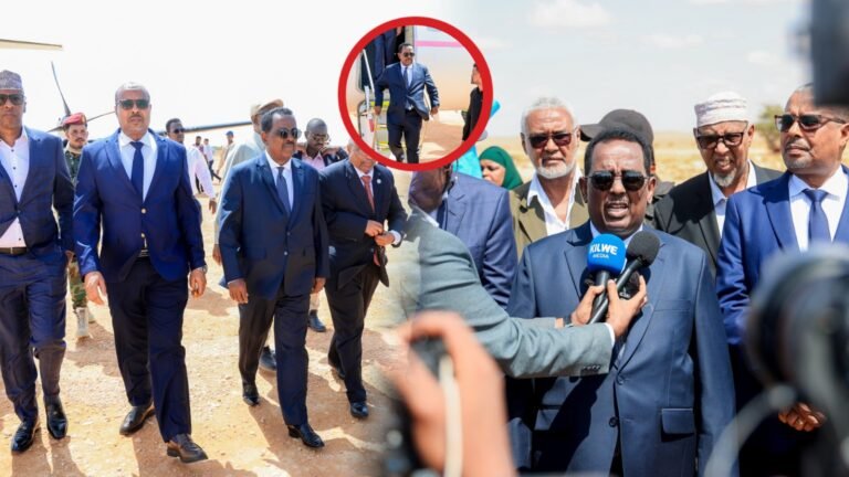 {DAAWO MUUQAALKA}  Wasiirka arimaha gudaha Soomaaliya oo gaaray Laascaanood iyo shir ka furmay