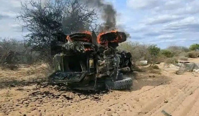 Eight police officers injured in Garissa IED attack