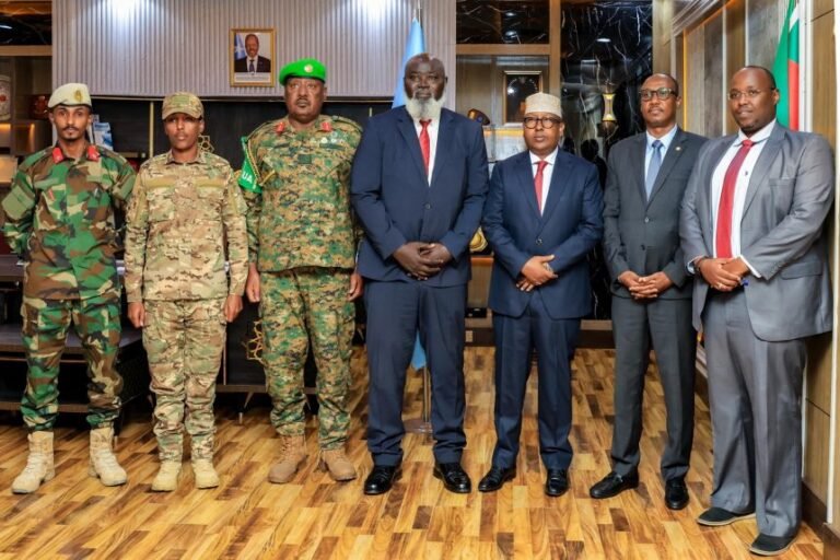 Defence Minister, AUSSOM Leadership Discuss Enhanced Security Cooperation.