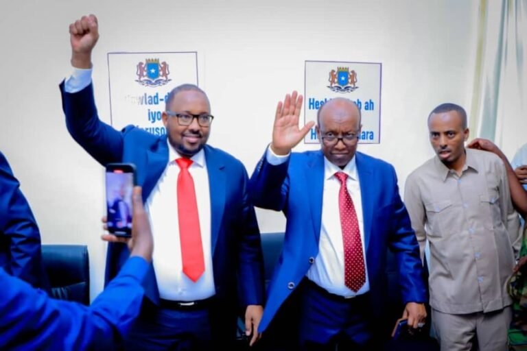 Firdhiye elected president North Eastern State of Somalia.