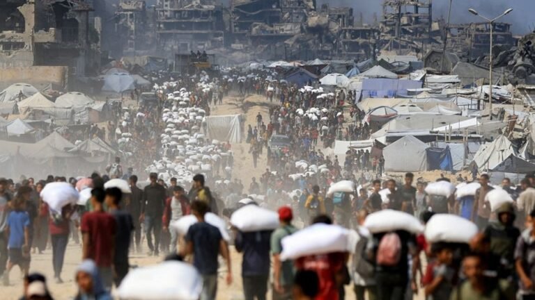 Israel kills 73 in Gaza as UK, EU and others slam ‘unimaginable’ suffering.