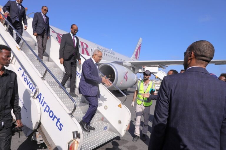 Somali FM Welcomes Djiboutian Counterpart to Mogadishu for Four-Day Official Visit.