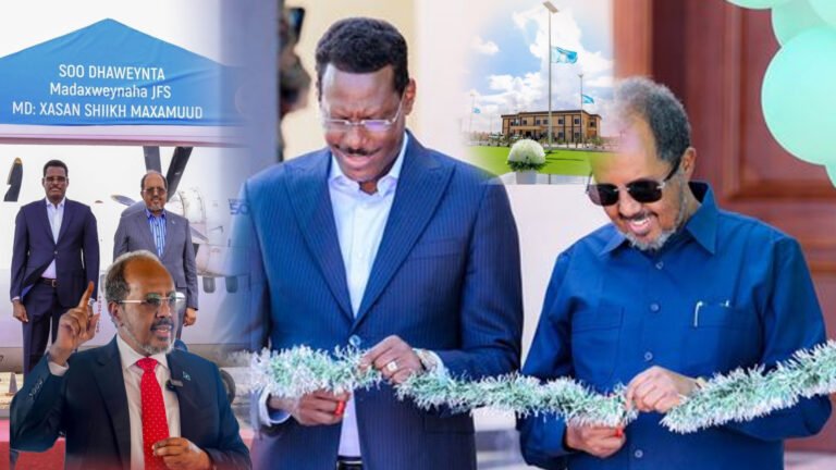 {DAAWO MUUQAALKA} Madaxweynaha Soomaaliya oo Mashaariic Horumarineed ka Daah furayo dhuusamareeb Manta
