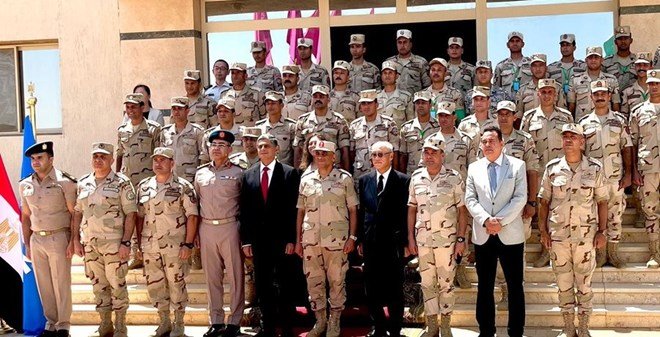 Masar oo soo gebogebeysay tababarkeedii ugu horreeyay ee ciidankeeda Midowga Afrika ,