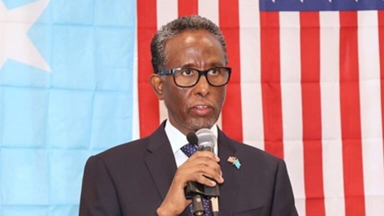 Safaaradda Soomaaliya ay ku leedahay Mareykanka oo si adag uga hortimid Aqoonsiga Somaliland,