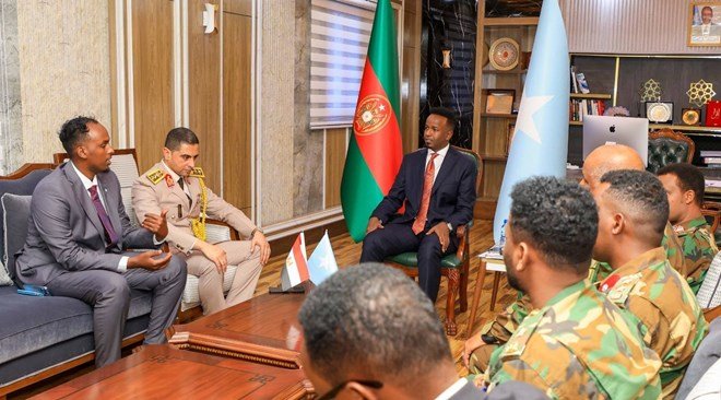 Wasaaradda Gaashaandhiga Soomaaliya iyo Safaaradda Masar oo kawada hadlay ciidamada Masar AUSSOM