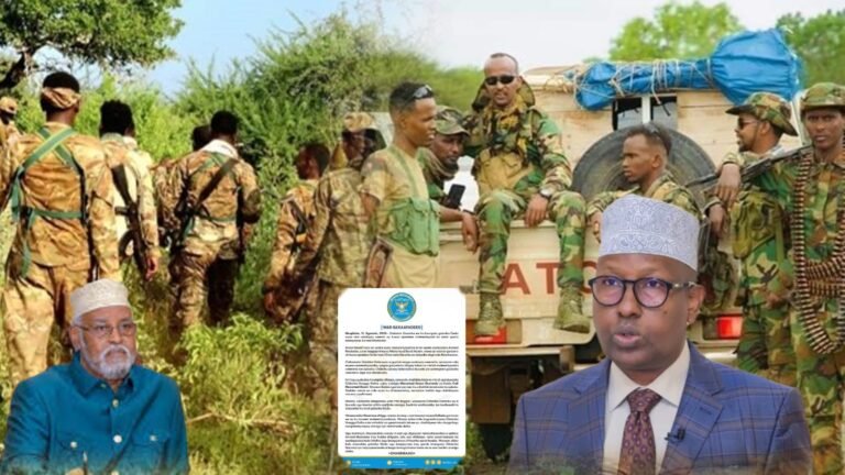 {DAAWO MUQAALKA}  Dowladda Soomaaliya oo si Adag uga Hadashay Dagaalka Gedo.