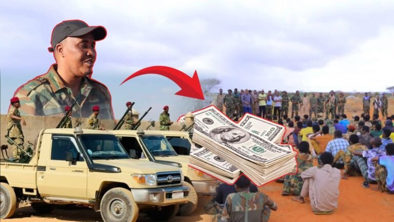 {DAAWO MUQAALKA} Cabdirashiid janan”450 Askari ayaan Bishaan Mushaar siinay Dalacaadii waa Diyaar.”