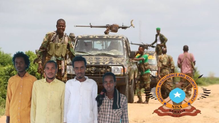 {DAAWO MUUQAALKA} Ciidamada NISA oo soo bandhigay Xubno ka tirsan AS oo isku soo dhiibay dowladda.