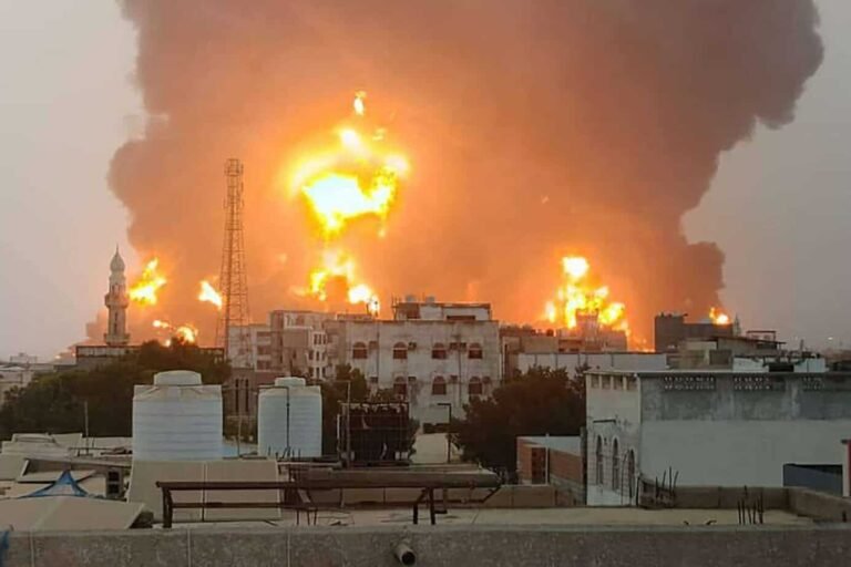 Israa’iil oo weerar cirka ah ku qaadday Magaalada sanca ee Dalka Yemen.