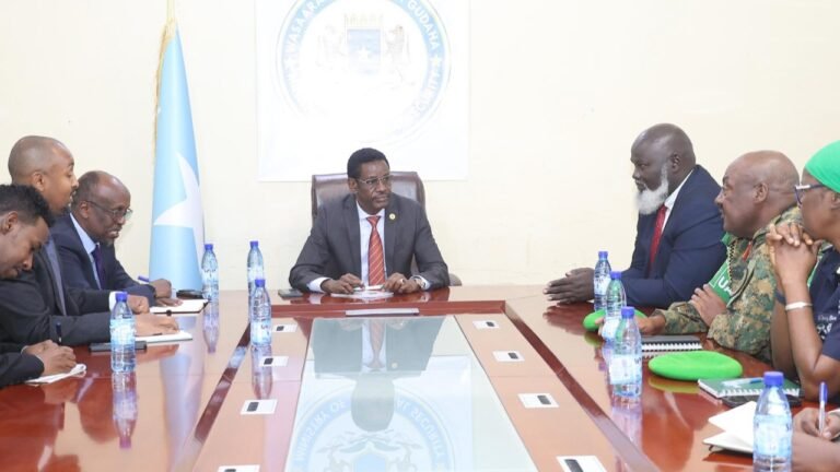 {DAAWO MUUQAALKA}  Midowga Afrika iyo Dowladda Soomaaliya oo ka wada hadlay Dagaalka AS