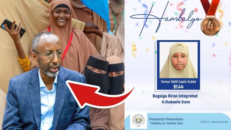 {DAAWO MUQAALKA} Kaalinta 4aad ayey kasoo muuqatay Fartuun tahliil oo Baladweyne ku nool