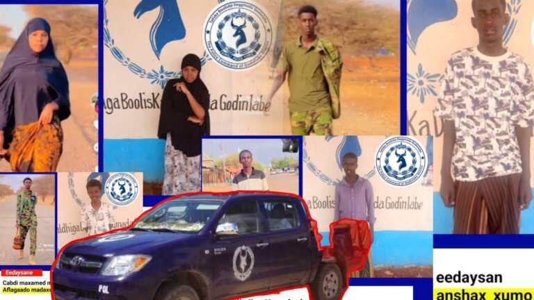 {DAAWO MUQAALKA} Dhalinyaro u gafay Madaxweyne Xasan oo xabsiga la dhigay.