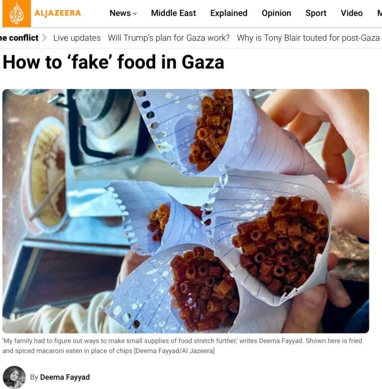 Deema Fayyad oo ah Gabar Reer Falastiin oo ka hadashay Xaalada adag ee ay ku noolyihiin.