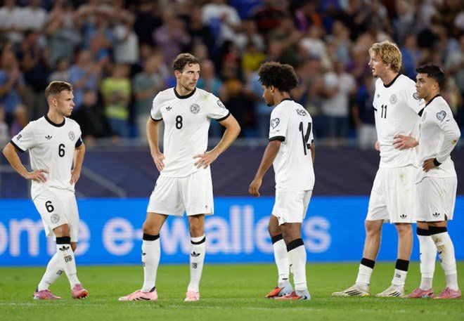 Germany suffer shock 2-0 loss at Slovakia for first ever World Cup qualifying away match defeat