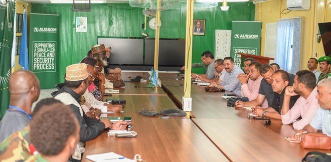 AU envoy welcomes Egyptian troop deployment assessment team in Somalia.