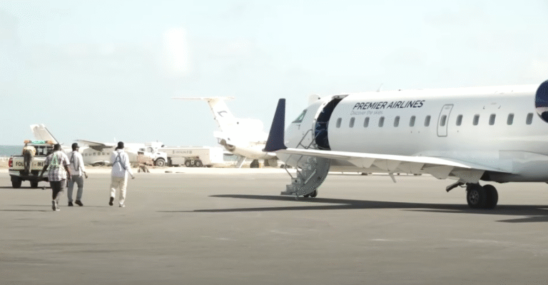 President Hassan Sheikh Mohamud Returns to Somalia on a Somali-Owned Aircraft