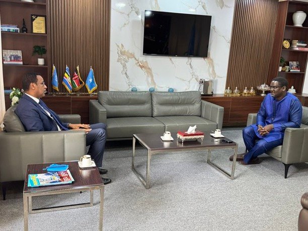 Somali Envoy in Nairobi Meets EALA Member to Boost Regional Cooperation