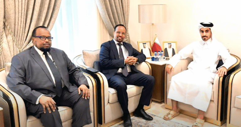 Somali Officials in Jeddah Visit Qatari Embassy to Show Solidarity