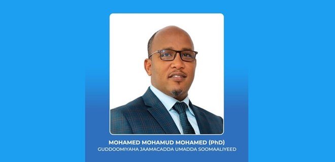 Somali president appoints Mohamed Mohamud Mohamed as new rector of national university