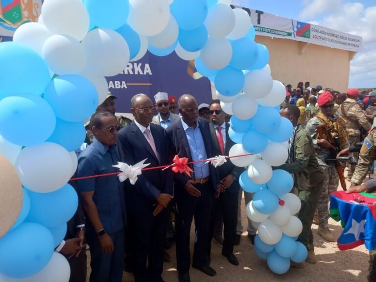 South West State President Inaugurates Buurhakaba Airport.