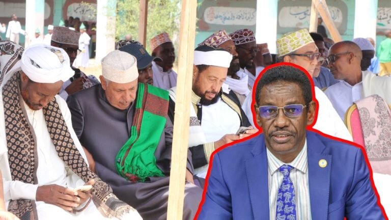 {DAAWO MUQAALKA}  Wasiir Fartaag “” Kuwa diidan Xuska Nabiga waa kuwa aan mabda’ laheyn”