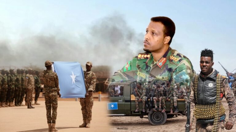 {DAAWO MUQAALKA} Taliyaha Ciidanka Dhulka oo kulamo lagu dhiira galinayo ciidanka xooga ka wado Mgaalada Ceeldheer