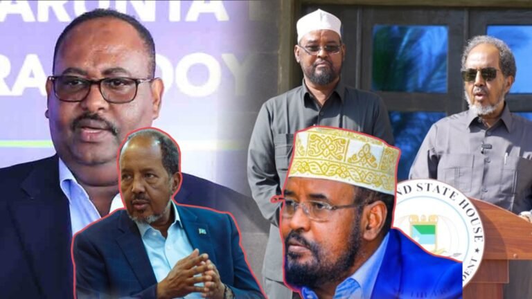 {DAAWO MUQAALKA}  MW Xasan sheekh oo sheegay inuu wada Hadal la sameynayo Maamul Goboleed Yada Jubaland iyo Puntuland