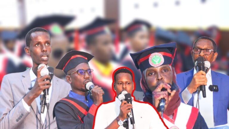 {DAAWO MUQAALKA} Arday baratay xirfadaha cilmiga caafimadka oo xaflad loogu qabtay Muqdisho.