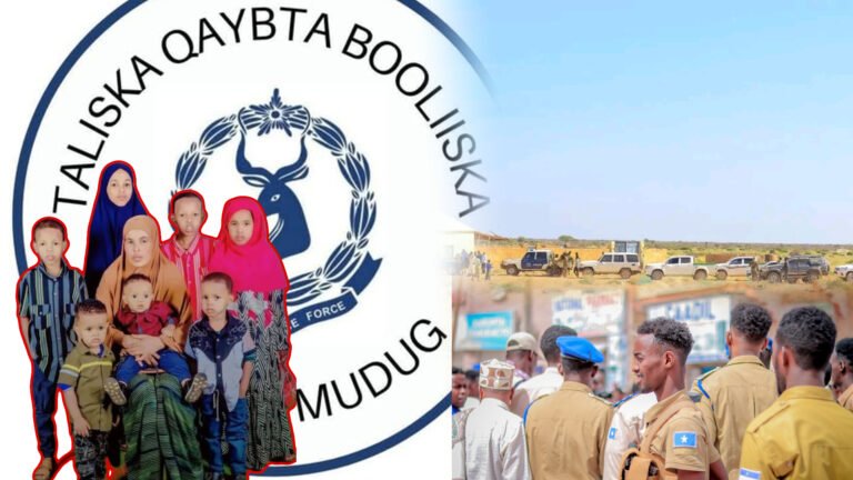 {DAAWO MUQAALKA}  Booliska Mudug oo Gacanta ku dhigay Nin Xaaskiisa oo 7 Caruur ah u leh dilay.