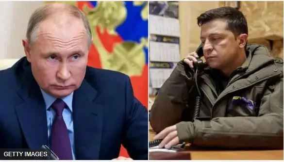 Madaxweynaha Ukraine oo u Jawaabay Madaxweynaha Ruushka