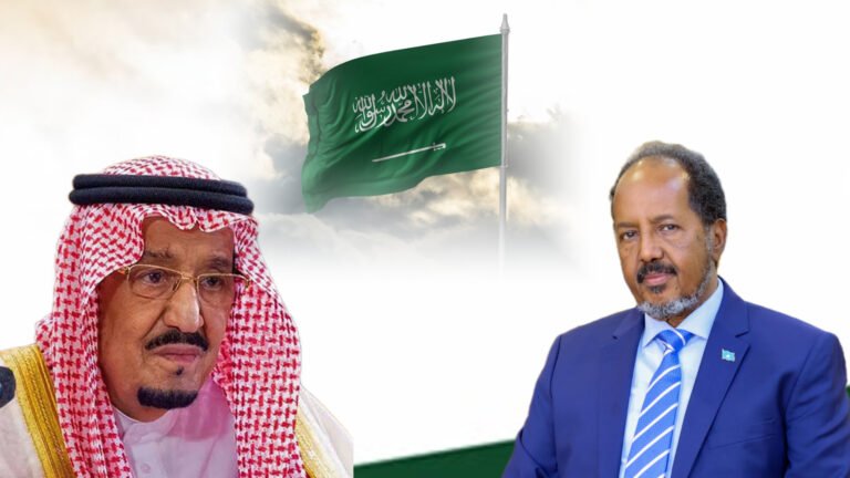 {DAAWO MUQAALKA} Madaxwyne Xasan sheekh oo Sacuudiga u Diray dhambaal Hambalyo ah.