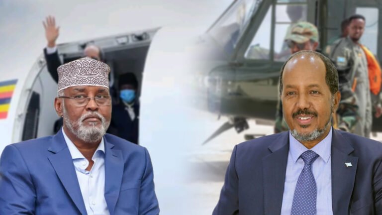 {DAAWO MUQAALKA}  Madaxweyne xasan sheekh Maxamuud oo ku wajahan Kismaayo.