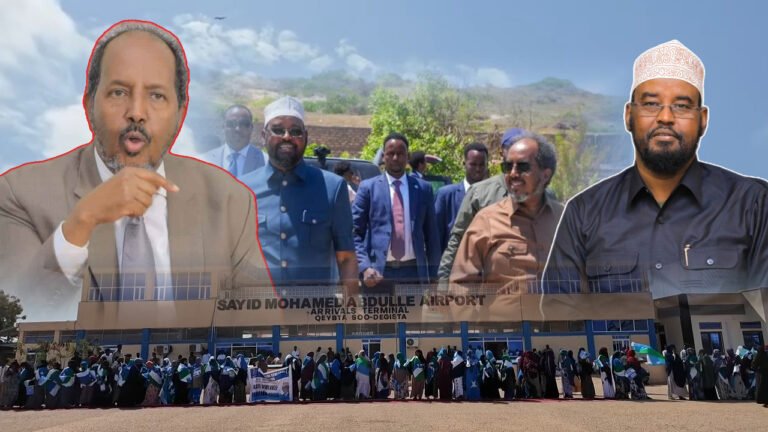 {DAAWO MUQAALKA} Madaxweyne Xasan Sheekh oo Gaaray Magaalada Kismaayo