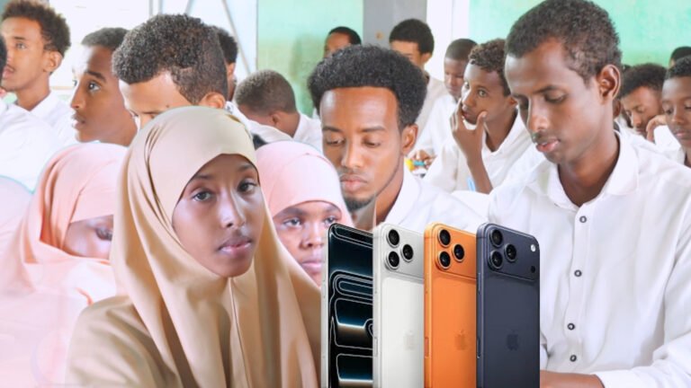 {DAAWO MUQAALKA} Iskuulada Baladweyne oo ku dhawaqay Go’aan Ardayda looga Joojinayo Taleefanada Shaashada